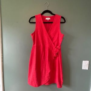 Madewell x Texture & Thread Wrap Dress | Size M